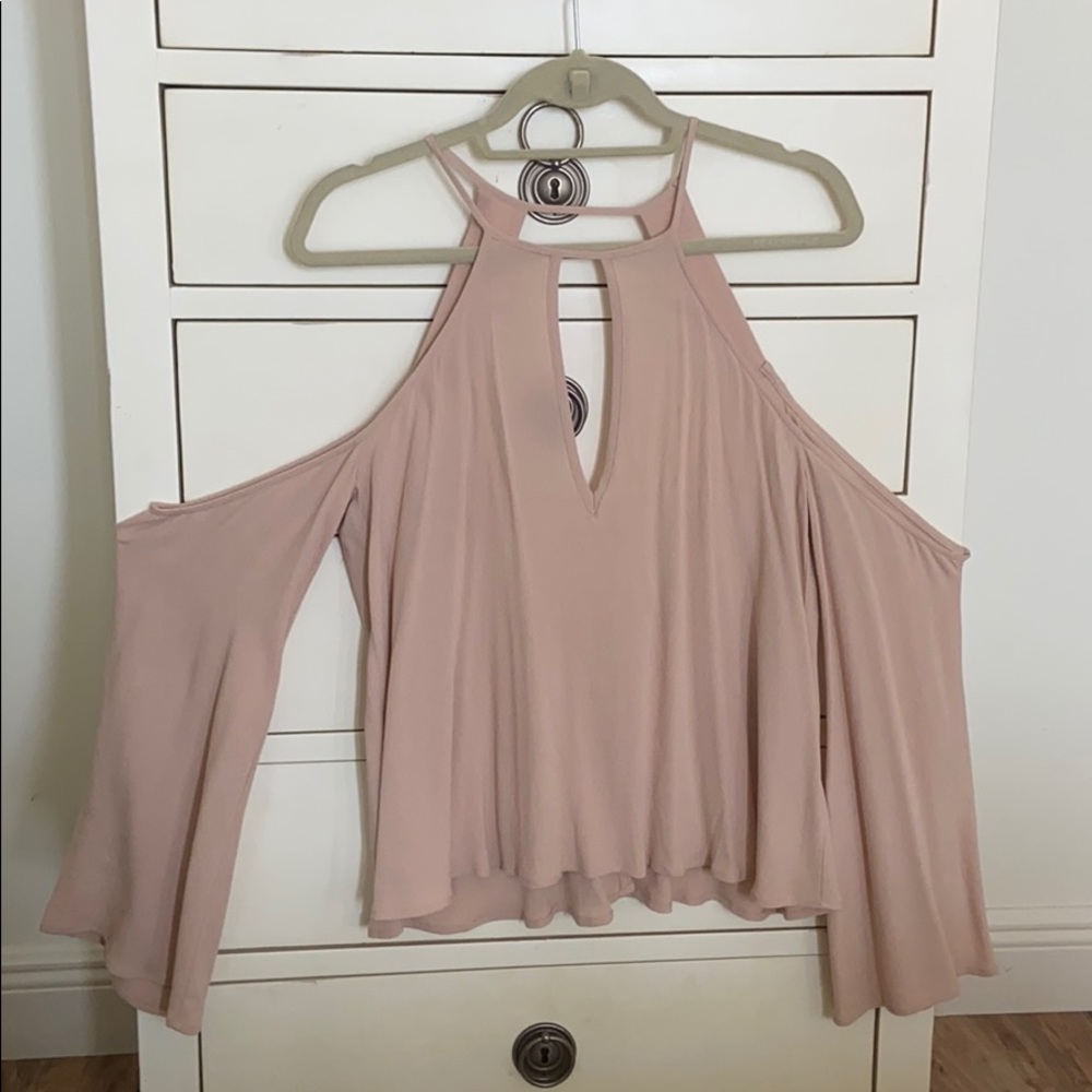 TOBI. Showy pink going out shirt